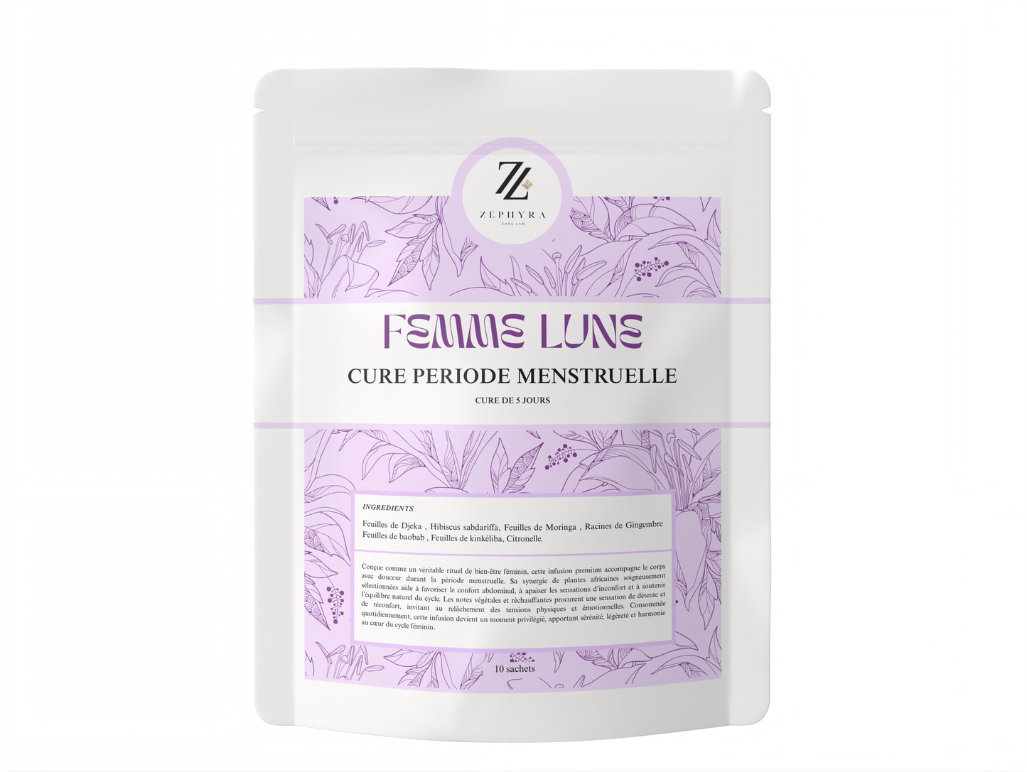 Femme Lune - Période Menstruelle